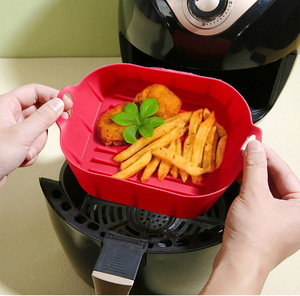 Offerta Speciale: Inserto Quadrato Ecologico per <span class=keywords><strong>Friggitrice</strong></span> ad <span class=keywords><strong>Aria</strong></span>, Riutilizzabile, per Forno e Teglia, con Rivestimento Multistrato in Silicone, Sicuro per Alimenti - Product Image 2