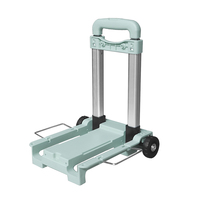 Chariot en aluminium léger à poignée réglable pour une utilisation dans les aéroports