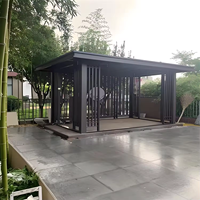 Auvent de restaurant Beigeman pour l'extérieur, abri de jardin, ombrage au bord de la piscine, pergola pliable en aluminium, protection contre la pluie, ventilation