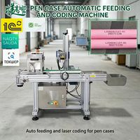 Machine de marquage laser tout-en-un à alimentation automatique pour produits finis, processus complet, travail de marquage continu sans intervention humaine