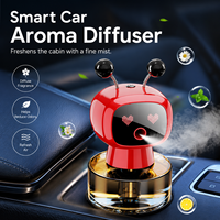 Robot d'aromathérapie intelligent pour voiture, purificateur d'air et humidificateur, diffuseur automatique de parfum