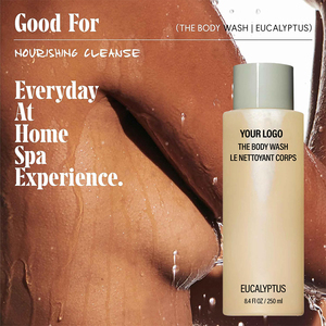 Gel <span class=keywords><strong>de</strong></span> Ducha Aromaterapéutico OEM ODM, Fórmula Herbal Refrescante <span class=keywords><strong>con</strong></span> <span class=keywords><strong>Aceite</strong></span> <span class=keywords><strong>de</strong></span> Manzanilla, Eucalipto y Geranio - Product Image 1
