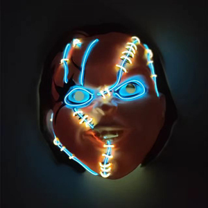 Máscara Luminosa <span class=keywords><strong>de</strong></span> Halloween, Máscara <span class=keywords><strong>de</strong></span> Muñeco Fantasma, Máscara LED <span class=keywords><strong>de</strong></span> Luz Fría, Máscara <span class=keywords><strong>de</strong></span> <span class=keywords><strong>Chucky</strong></span>, Divertida Máscara <span class=keywords><strong>de</strong></span> Espíritu Malvado, Máscara <span class=keywords><strong>de</strong></span> Fantasma <span class=keywords><strong>de</strong></span> la Película Resurrección - Product Image 3
