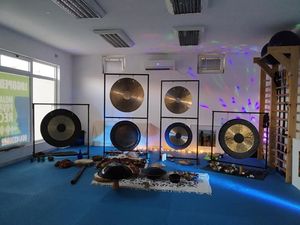 Support <span class=keywords><strong>de</strong></span> <span class=keywords><strong>gong</strong></span> double couche <span class=keywords><strong>de</strong></span> haute qualité pour base <span class=keywords><strong>Gong</strong></span> 24-40 pouces - Product Image 4