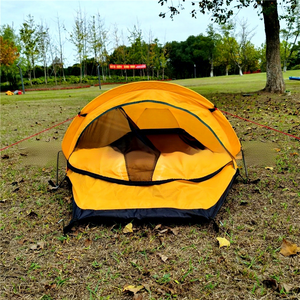 Ultra-light Four Seasons <b>Waterproof</b> Portable Storage Outdoor Equipment Mountaineering Single-person Camping Tunnel <b>Tent</b> - Product Image 5