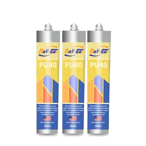 Busa pu semprotan silikon sealant kaca depan hitam bond anti air untuk caulking