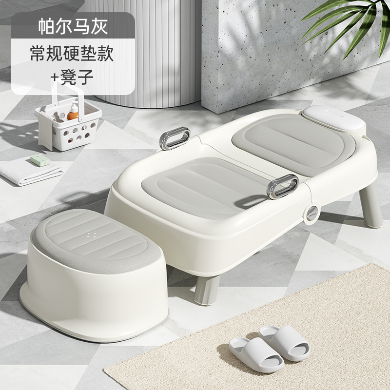 [Gray] Hard-cushioned version (505 footstool)