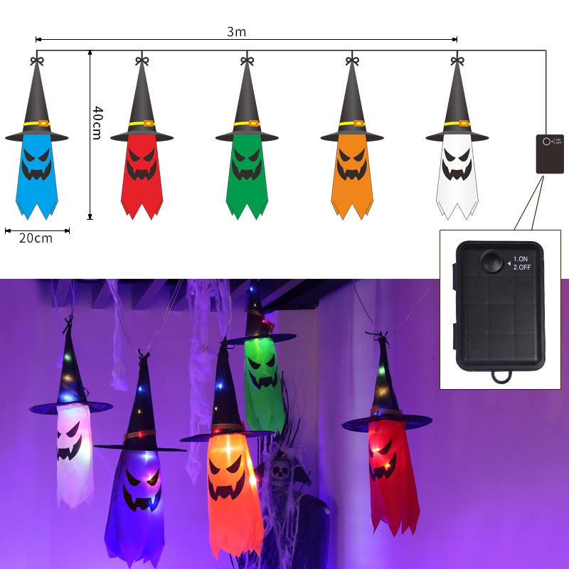 Five consecutive series of wizard hats with brim [battery model]