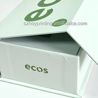 Boîte d'emballage de montre de luxe écologique réutilisable en carton avec fermeture magnétique