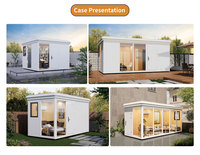 Poste de surveillance urbain modulaire en aluminium étanche et écologique pour quartier, cabine mobile avec caméra de sécurité installable