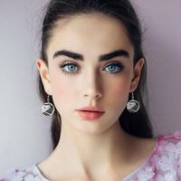 Boucles d'oreilles pendantes en bois avec notes de piano, bijoux fantaisie OEM ODM, cadeau pour femme