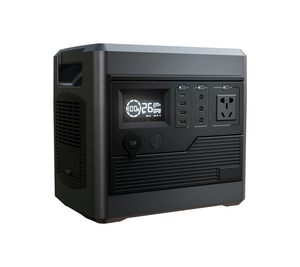 แบตเตอรี่สำรองกลางแจ้ง 1000W 2000W 1KWH 2.3KWH เครื่องกำเนิดไฟฟ้าพลังงานแสงอาทิตย์แบบพกพา สถานีพลังงานสำรองสำหรับ UPS แบตเตอรี่ Lifepo4 - Product Image 2