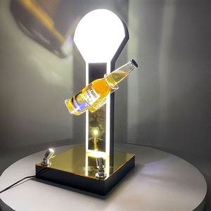 แท่นโชว์ขวดเบียร์แบบกำหนดเองพร้อมไฟ LED สำหรับงานแสดงสินค้าและนิทรรศการ - Product Image 2