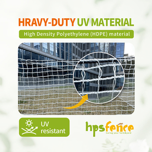 HPSFENCE Venta al por mayor CN001 Malla de HDPE para gallinas, 1.15x15/20/25/50M, Malla de valla para aves de corral con línea de sujeción para gallineros agrícolas - Product Image 4
