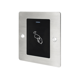 86X86เครื่องอ่านแบบสแตนด์อโลนฝังตัวพร้อมระบบควบคุมการเข้าถึง RFID แบบ Wiegand Stainless Steel - Product Image 3
