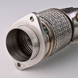 Tuyau d'échappement droit réducteur OEM&ODM 76-89mm pour M3 M4 G80 G82 S58B30A 3.0T en acier inoxydable 304 finition lisse - Product Image 2