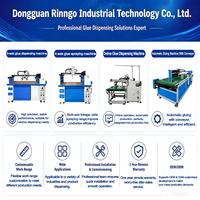 Máquina de Encolado Semiautomática de Alta Frecuencia Controlada por CNC, Pulverizador Neumático de Pegamento Termofusible para Ropa