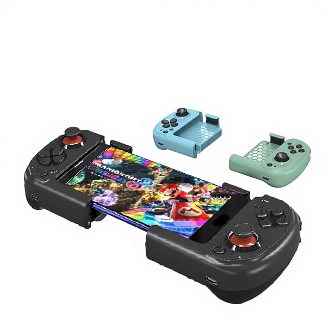 2025 Top Sales Gamepad Wireless Left Right Split Game Controller Type-C Gaming Portable Joystick Gamepad for Android/IOS
