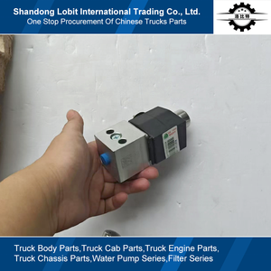 Sinotruk HOWO HOHAN NJ17 Chasis de camión Aparatos eléctricos Repuestos Válvula solenoide de <span class=keywords><strong>tres</strong></span> vías de dos posiciones WG9719710004 - Product Image 4