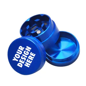 HORNET Mini Style Zinc Alloy 30MM 3 Parts Grinder Herb Grinder Metal Hard Top Herb Crusher custom logo Smoking Accessories