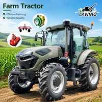 Se Buscan Agentes y Distribuidores: Tractor Agrícola LAWNIO con Motor de 6 Cilindros y Alto Torque para Arado, Tractor 4x4