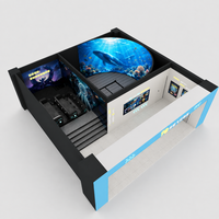 Simulateur de montagnes russes, équipement de mouvement électrique, cinéma orbital immersif 5D 8D 9D