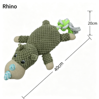 Nouveau jouet à mâcher pour chien en peluche douce et économique, en velours de maïs, résistant aux morsures, pour le soin des dents, écologique