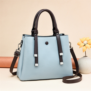 Bolsos de Mano de Cuero PU para Mujer, de Marcas Famosas, OEM, de Lujo, Personalizados, Medianos, Únicos, de Última Moda, al Por Mayor en China, <span class=keywords><strong>Precio</strong></span> Bajo, MOQ Bajo - Product Image 3