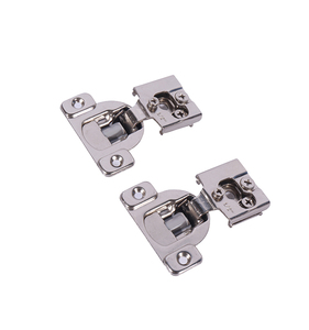 Fgvslide đồ nội thất Mỹ 1/2 "nhỏ đóng mềm thép mặt khung bản lề nhỏ gọn bản lề tủ - Product Image 1