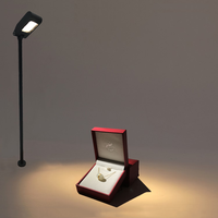 Lumière LED de vitrine de bijouterie de haute qualité 4*1W 100-240Vac, mini projecteur LED pour présentoir de bijoux