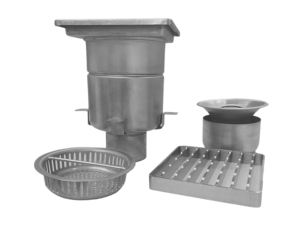 Kitlalong thương mại mùi bằng chứng thoát nước sàn nhà bếp chống côn trùng thoát nước Sàn thép không gỉ lõm thoát nước sàn - Product Image 2