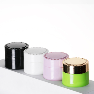 5g coeur conception bouteilles <span class=keywords><strong>de</strong></span> crème au <span class=keywords><strong>beurre</strong></span> en plastique petits échantillons gratuits en plastique pots <span class=keywords><strong>de</strong></span> crème à ongles avec couvercles - Product Image 3