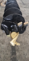 SEJIN7000 Tarière hydraulique pour mini-chargeuse compacte, excavatrice, tracteur, grue, rétrocaveuse