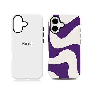 Banque mat brillant plastique dur PC PBT 3D Sublimation transfert de chaleur vierges coques de téléphone portable <span class=keywords><strong>iPhone</strong></span> 17 série 17 Pro Max Oppo bricolage - Product Image 3