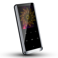 Lecteur MP3 sport en alliage d'aluminium D25 avec enregistreur vocal, écran TFT, certifié CE, jusqu'à 20 heures d'autonomie de la batterie