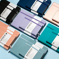 Carnet personnalisé avec couverture en cuir PU souple, format A5 A6, reliure à fil, carnet de bureau, journal scolaire, agenda