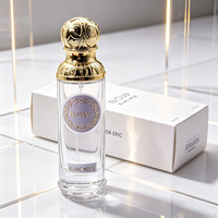 Parfum Mini Portabel 30ml untuk Wanita, Aroma Jeruk Manis & Musk Kasmir, Botol Transparan