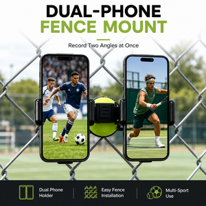 Soporte Magnético Flexible para Teléfono, para Deportes al Aire Libre, Transmisión en Vivo, Soporte para Valla, Compacto, para Entrenamiento de Tenis - Product Image 4