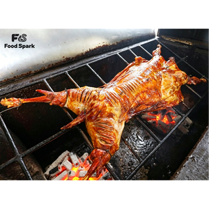 Asador de <span class=keywords><strong>Pollo</strong></span> <span class=keywords><strong>Peruano</strong></span> <span class=keywords><strong>a</strong></span> la Brasa con Parrilla Giratoria de Acero Inoxidable y Cubierta <span class=keywords><strong>Estilo</strong></span> Brasileño/Cipriota - Product Image 6