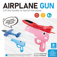 Lanceur de Bateaux en Mousse à lancer à la main, Jouet Catapulte Avion pour Enfants, Jeu d'extérieur pour Jardin