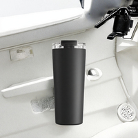 Mug de voyage en acier inoxydable de 24 oz, gobelet isotherme sous vide, couvercle anti-fuite, porte-gobelet de voiture, tasse pour boissons chaudes ou froides