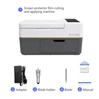Máquina Automática Inteligente 3 en 1 para Cortar, Laminar y Curar con UV, Protector de Pantalla de Hidrogel para Teléfono Móvil