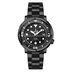 Relógio feminino de bolso, etiqueta branca, com logo 2022, relógios femininos, relógios mecânicos, grandes estojo cronógrafo, relógios masculinos