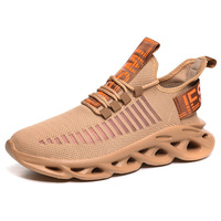 Chaussures de course unisexes respirantes en maille, baskets athlétiques à absorption des chocs pour la gym et les activités de plein air estivales