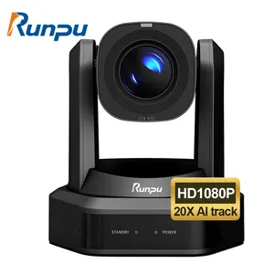 Runpu HD66A-20 Professional Full HD 20x Zoom PTZ Camera Video Conference Camera With 3G-SDI HD M1 USB For Church Events
