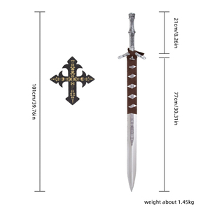 Réplica de la Espada Coleccionable de Ludwig del Juego Bloodborne, Versión Inicial, Espada Real de Bloodborne para Hombre - Product Image 3