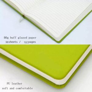Design Custom Classic Hardcover <b>Notebook</b> A5 PU Leather Hardcover Soft Touch Planner Journal <b>Diary</b> <b>Notebook</b> With Elastic Band - Product Image 4
