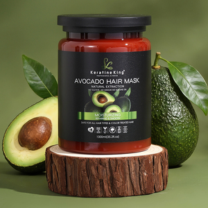 <span class=keywords><strong>Mascarilla</strong></span> Capilar de Aguacate Orgánico de Marca Privada, Anti-Rotura, Hidratación Profunda, <span class=keywords><strong>para</strong></span> Cabello Seco o Dañado, <span class=keywords><strong>Mascarilla</strong></span> Capilar de Queratina - Product Image 1