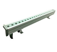Projecteur mural LED étanche 24xRGBW 4-en-1, barre d'éclairage LED 24*10W, IP65 DMX512, pour DJ, discothèque, éclairage de parc