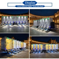 Promotion : Remorque WC Mobile 8 Postes à Double Essieu avec Chambre d'Affaires Portable à Chasse d'Eau, Douche et Éclairage LED pour Grands Événements Extérieurs